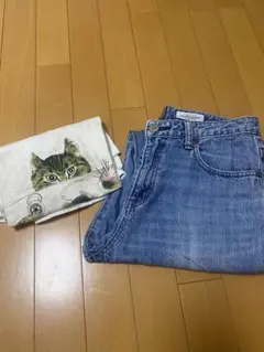 WASHI DENIM ライトブルー デニムパンツ ストレートローライズ