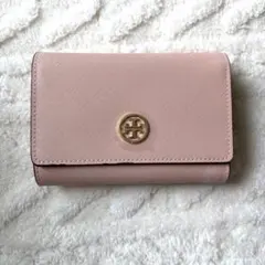【訳あり】 トリーバーチ 財布 ピンク サフィアーノレザー仕様のサムネイル