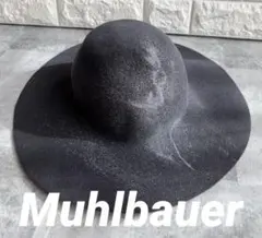 MUHLBAUER ミュールバウアー SUNバケットハット ブラック Muhlbauer(ミュールバウアー) | ウールフェルトハット - ブラック