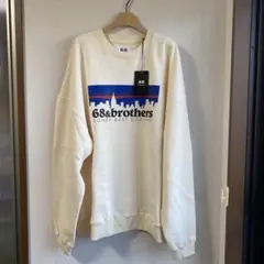 68&brothers XL トレーナー・スウェット クリーム