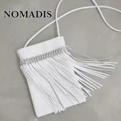 NOMADIS ノマディス DANCE ショルダー バッグ レザー フリンジ .