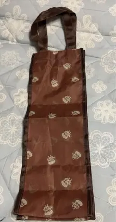【未使用】パンどろぼう　パン屋さん専用エコバッグ　ブラウン（フランスパンサイズ）