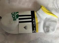 adidas ソックス 3足組 23-25cm 新品のサムネイル
