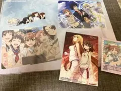 とある科学の超電磁砲　ブロマイドカード等　未使用品4点セット