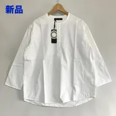 新品 Upscape Audience コットンツイルスリーピングシャツ 白 M - メルカリ