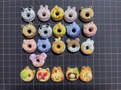 デコパーツ　可愛いミニチュア ドーナツ・デザートモチーフ