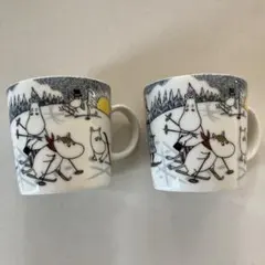 アラビア　ムーミン 2014年　マグカップ　2個セット