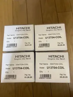 HITACHI イグニッションコイル U13T04-COIL 4個セットのサムネイル