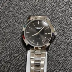 【新品未使用】LONGLUX 自動巻き腕時計 メンズ ステンレススチールバンドのサムネイル