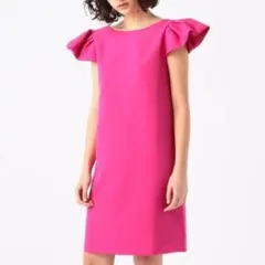 新品タグ付き✨Maison Guillemette パフスリーブフリルワンピースのサムネイル