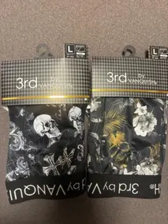 3rd by VANQUISH　ボクサーパンツ　新品　L 2枚　バンキッシュ