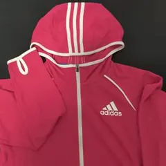 adidas CLIMLITE　ジップパーカー　指穴付き