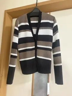 ☆新品未使用☆ pois ダブル メッシュ カーディガン ベージュ - メルカリ