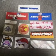 KAWAII FITMENT. peekingステッカー16枚set - メルカリ