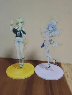 白猫プロジェクト　シャルロット、ルカ　アクリルスタンド