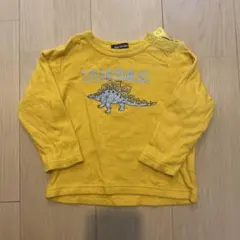 美品　ステゴサウルス プリント トレーナー 90cm ムージョンジョン　恐竜