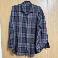 JEANASIS アソートチェックシャツLS レッド系