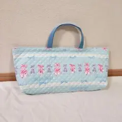 水色　ピアニカケース　バレエ