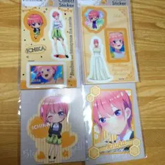 五等分の花嫁✿コレクトステッカー　中野一花
