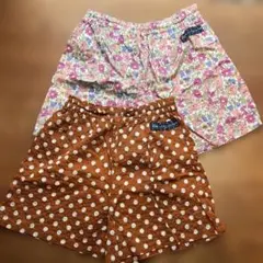＊ s.t.closet ハーフパンツ 100cmと110cm 2枚セット ＊
