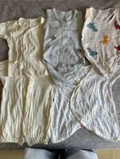 【新生児用 5点セット】コットン100% ベビー服セット