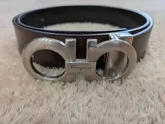 Salvatore Ferragamo ダブルガンチーニバックルベルト
