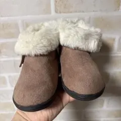 ベビーブーツ 14cm ファー付き