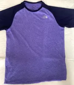 THE NORTH FACE ラグランTシャツ 紫 ネイビー