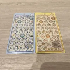 ボンボンドロップシール　ちいかわセット ハチワレ　うさぎ　サンスター