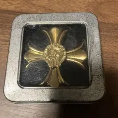 ハンドスピナーゴールド　ケース付き　クロム風