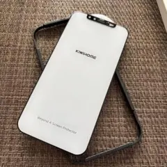 iPhone12/12Pro用プライバシーカバー付きガラスフィルム