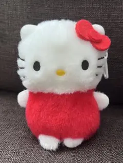 レア❣️ハローキティ ぬいぐるみ マスコットパース ボールチェーン 2016年