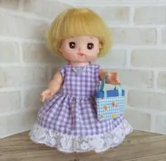 ★722.ワンピース＆プチバッグ☆メルちゃんソランちゃん服