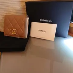 CHANEL 【限定品】二つ折り財布 ミニ財布 ミニウォレット