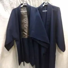 濃紺 着物セット アンサンブル　羽織セット