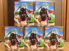 初音ミク Fashion フィギュア Outdoor 5個セット
