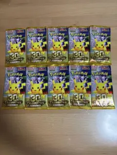 ポケモンカード ポケカ バラ　10パック