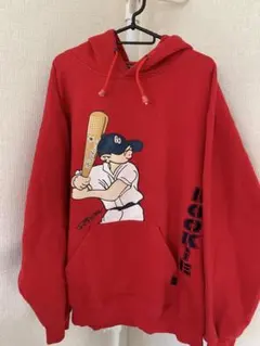 レッドパーカー XXL SOHK スクールオブハードノック　b系