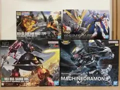 RG ウイングガンダム ゼロ/ムゲンドラモン/ HG バウンド•ドッグ/他 RG ウイングガンダム ゼロ/ムゲンドラモン/ HG バウンド•ドッグ/他