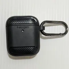 ★美品★Spigen AirPods 第2世代 イヤホンケース 黒 ブラック