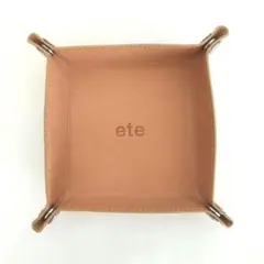 ete ジュエリートレイ レザー 非売品のサムネイル
