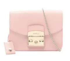 FURLA ピンク ショルダーバッグ 保存袋付き