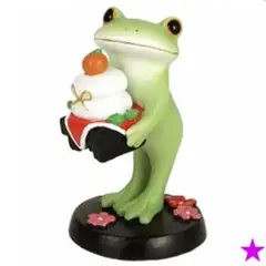 【25AW新商品2・コポー】コポー　鏡餅を飾るカエル