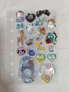 シール帳おすそわけ　ボンドロ　プチドロ　沖縄限定たまごあし　ウォーターシール