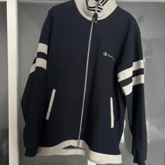 Champion ジップアップジャケット ネイビー
