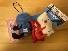 【クリスマスセール】パペットスンスン　おやすみピローマスコット　2点まとめ売り