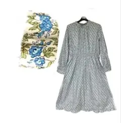 アフタヌーンティー　ワードローブ　ワンピース　　コットン　リバティ　ロング