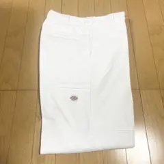 size32 ディッキーズ　85283 白　ダブルニー