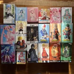 フィギュア まとめ売り 19点セット 1点開封済み ヒロアカ リゼロ 他