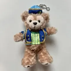 【未使用】ダッフィー　15周年コスチューム　ぬいぐるみバッチ